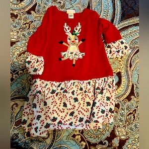 Reindeer and Candy Cane top